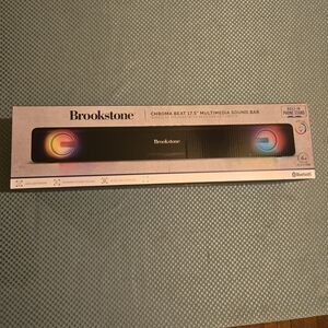 Brookstone Multimedia Sound Bar with LED Display